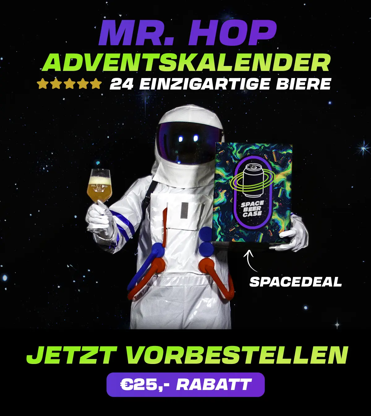 Bier Adventskalender 2024 Mr. Hop - Pre order