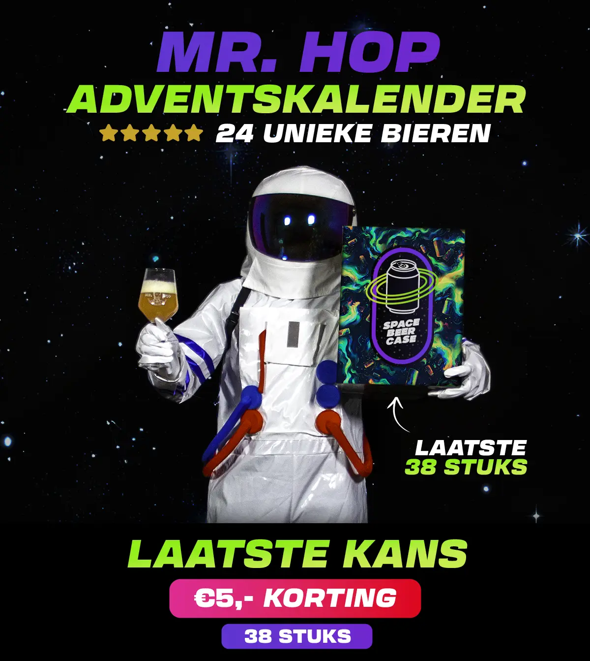 Bier Adventskalender 2025 Mr. Hop