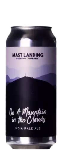 Mast Landing On A Mountain in The Clouds