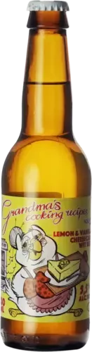 Uiltje Grandma's Cooking Recipes Vol. 2 Lemon & Vanilla Cheesecake Witbier