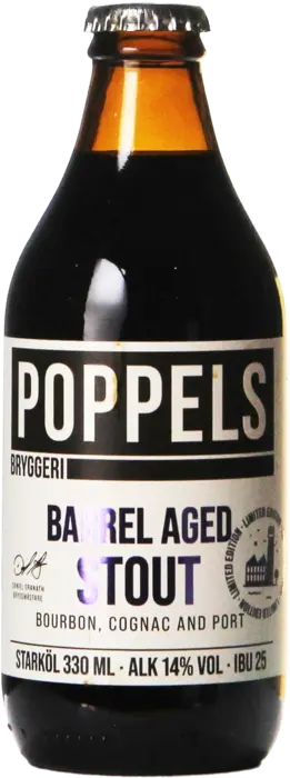 Poppels Barrel Aged Stout Bourbon Cognac And Port