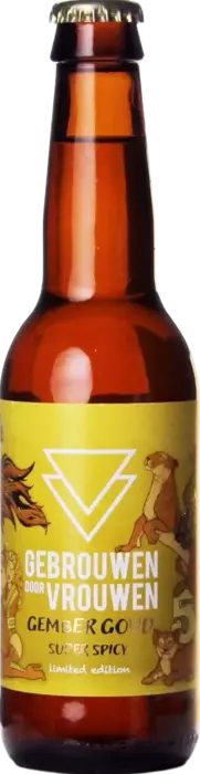 Gebrouwen door Vrouwen Gember Goud Super Spicy