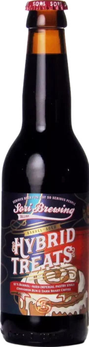 Sori Hybrid Treats Barrel-Aged: Cinnamon Bun & Dark Roasted Coffee