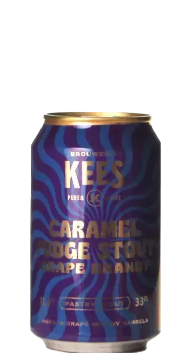 Kees Caramel Fudge Stout Barrel Aged Grape Brandy
