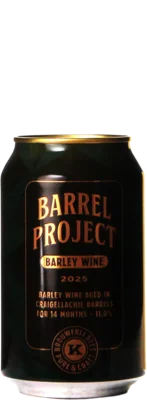 Kees Barrel Project 2025 Barley Wine Aged In Craigellachie Barrels