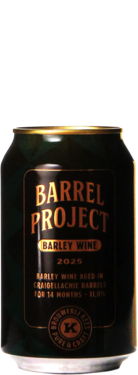 Kees Barrel Project 2025 Barley Wine Aged In Craigellachie Barrels