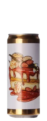 Brewski Walnut Vanilla Caramel Cake