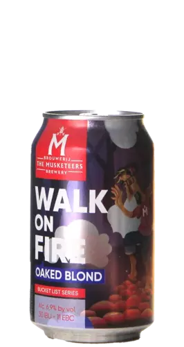 The Musketeers Walk On Fire