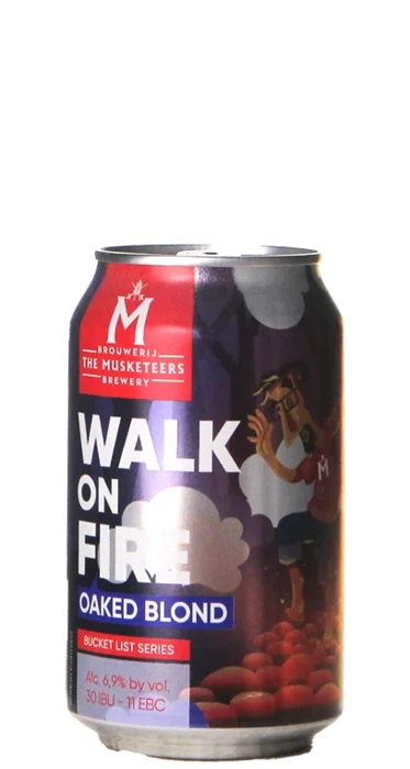 The Musketeers Walk On Fire