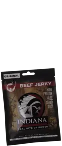Indiana Beef Jerky Original 25 gram Bier kopen
