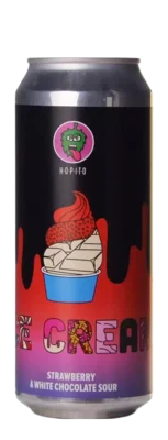 Hopito Ice Cream - Strawberry & White Chocolate