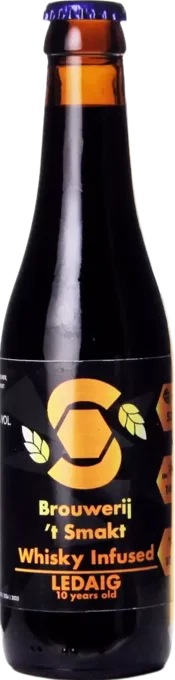 Brouwerij 't Smakt Whisky Infused Ledaig 33 Stout Bier kopen