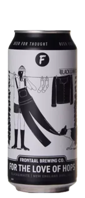 Frontaal For The Love Of Hops Black & White