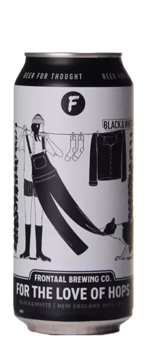 Frontaal For The Love Of Hops Black & White