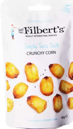 Mr Filberts Crunchy Corn Sea Salt (40 gramm)