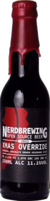 Nerdbrewing Xmas Override Imperial Chocolate Orange Milkshake Stout 2021