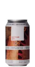 Untitled Art Double Chocolate Fudgy Brownie Stout 