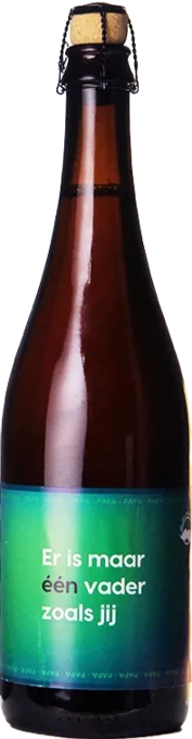 Er Is Maar Één Vader Zoals Jij Vaderdag Blond 75cl