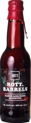 ROTT.barrels #7 Barrel Aged Blend Quadrupel