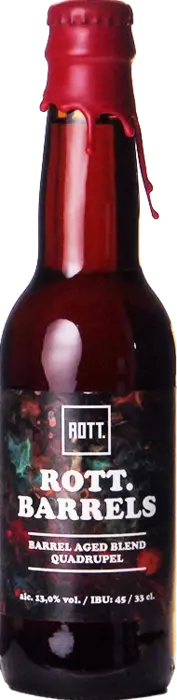 ROTT.barrels #7 Barrel Aged Blend Quadrupel