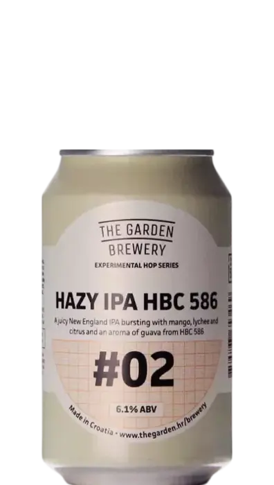 The Garden Hazy IPA HBC 586 #2