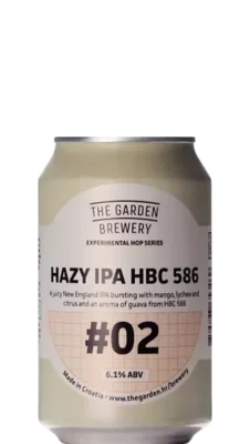 The Garden Hazy IPA HBC 586 #2