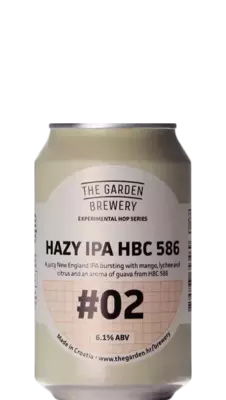 The Garden Hazy IPA HBC 586 #2