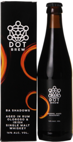 DOT Brew BA Shadows Rum Oloroso Irish Single Malt Whiskey