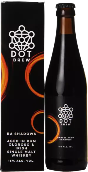 DOT Brew BA Shadows Rum Oloroso Irish Single Malt Whiskey