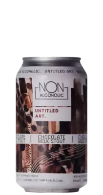 Untitled Art Chocolate Milk Stout Non-Alcoholic