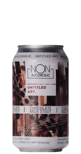 Untitled Art Chocolate Milk Stout Non-Alcoholic