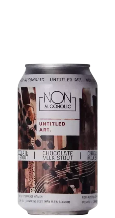 Untitled Art Chocolate Milk Stout Non-Alcoholic