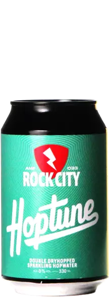 Rock City Hoptune 0.0 (Double Dryhopped Sparkling Water)