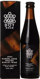 DOT Brew 2024 Barrel Aged Peated Barley Wine Oloroso Rum Finish