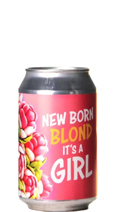 New Born Blond It's A Girl (Geboortebier)