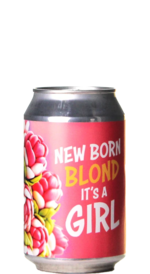 New Born Blond It's A Girl (Geboortebier)