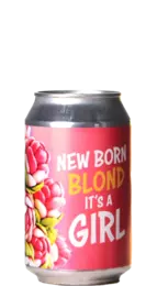 New Born Blond It's A Girl (Geboortebier)