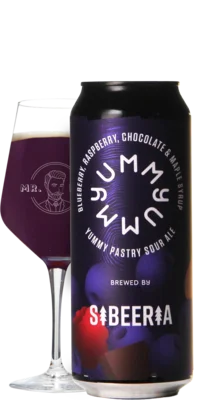 Sibeeria Yummy Blueberry Raspberry Chocolate Maple Syrup