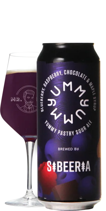 Sibeeria Yummy Blueberry Raspberry Chocolate Maple Syrup