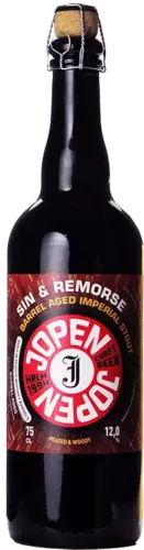 Jopen Sin & Remorse Peated Whiskey BA 75cl