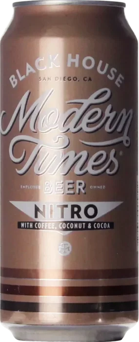 Modern Times Beer Nitro Black House With Coffee, Coconut, & Cocoa