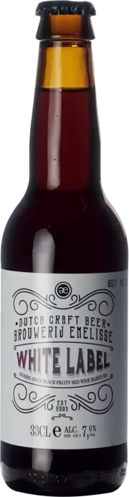 Emelisse White Label Dubbel Bock Black Fruity Red Wine Blend BA