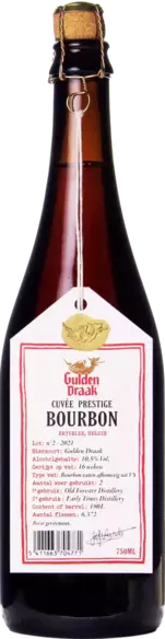 Van Steenberge Gulden Draak Cuvée Prestige Bourbon 2021