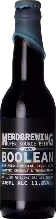 Nerdbrewing Boolean Oak Aged Imperial Stout With Toasted Coconut & Tonka Beans
