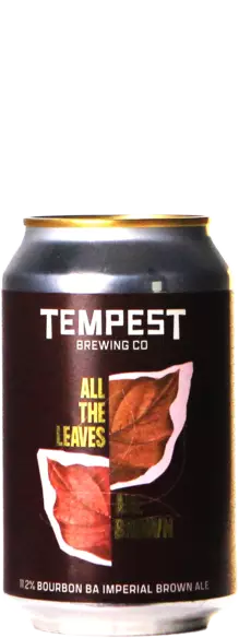 Tempest All The Leaves Are Brown Bourbon BA Blik