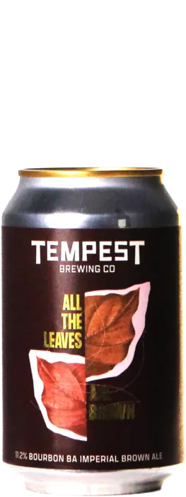 Tempest All The Leaves Are Brown Bourbon BA Blik