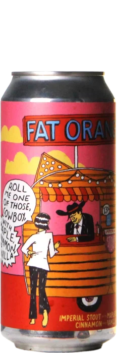 Fat Orange Cat Brew Co. Roll Me One of Those, Cowboy Maple Syrup, Cinnamon and Vanilla