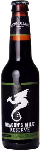 New Holland Dragon’s Milk Reserve: Rye Barrel-Aged Stout With Cinnamon, Toasted Chilies And Vanilla Extract (2022-1)