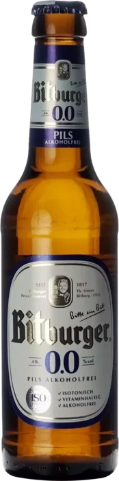 Bitburger Pils Alkoholfrei 0.0% 33 Alcoholvrij Bier kopen