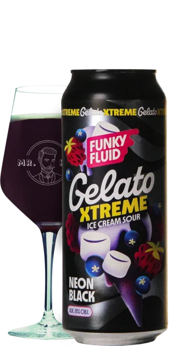 Funky Fluid Gelato XTREME: Neon Black